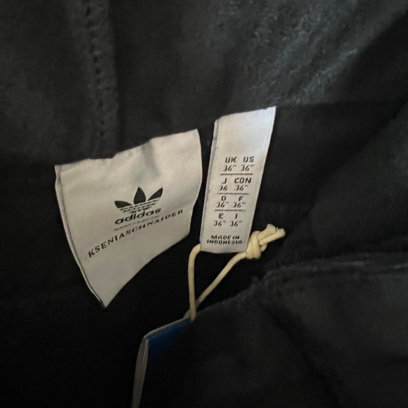 ADIDAS ORIGINALS X KSENIASCHNAIDER BOXER SHORT JEANS - Picture 6 of 6
